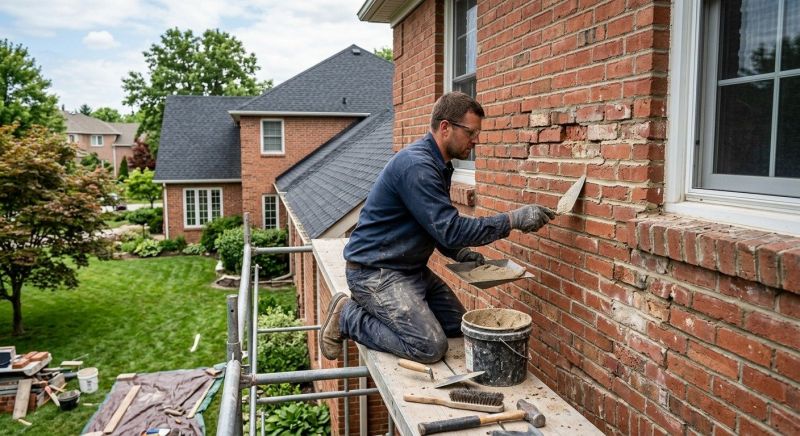 Brick Flatwork Repair in Dover, TN