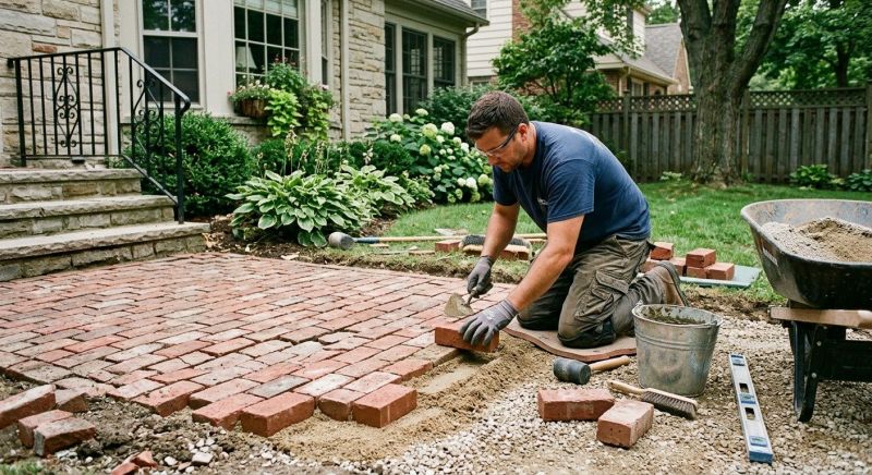 Brick Flatwork Repair in Hopkinsville, KY
