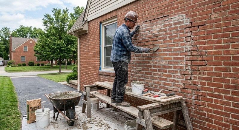 Brick Flatwork Repair in Pembroke, KY
