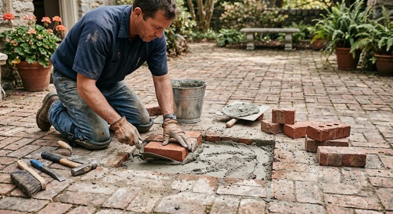 Brick Floor Repair in Clarksville, TN