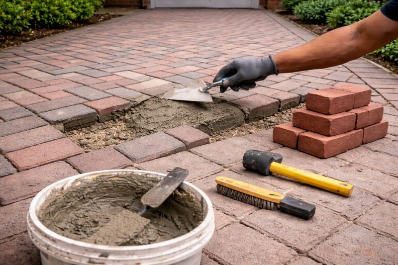 Brick Hardscape Repair in Clarksville, TN