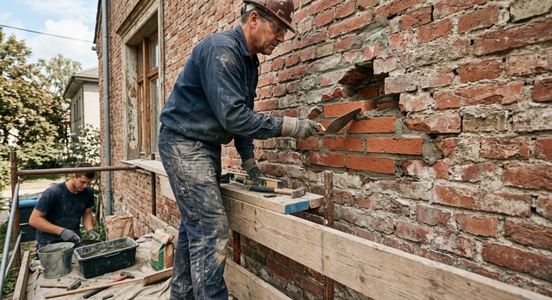 Brick Wall Repair in Dover, TN
