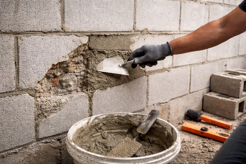 Concrete Block Repair in Dover, TN
