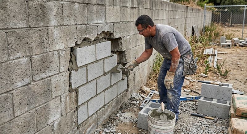Concrete Block Repair in Hopkinsville, KY