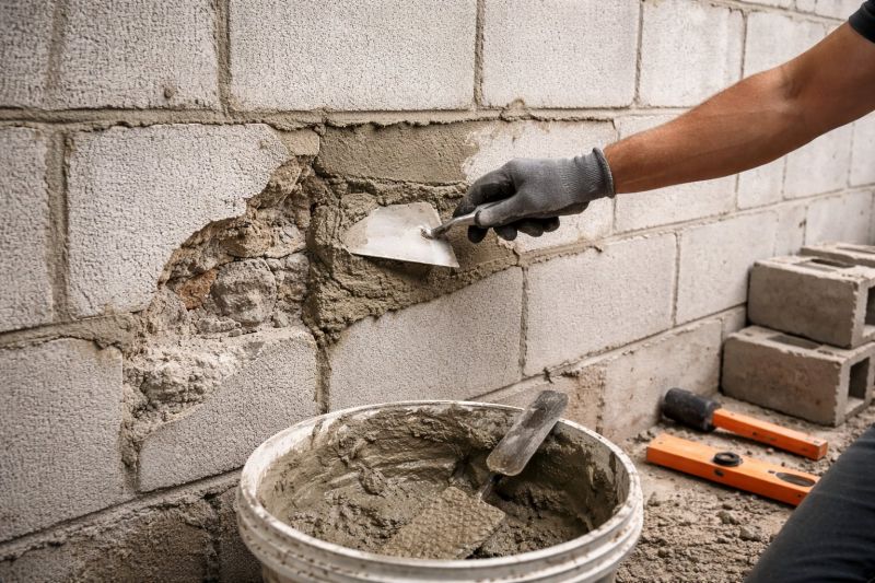 Concrete Block Repair in Indian Mound, TN