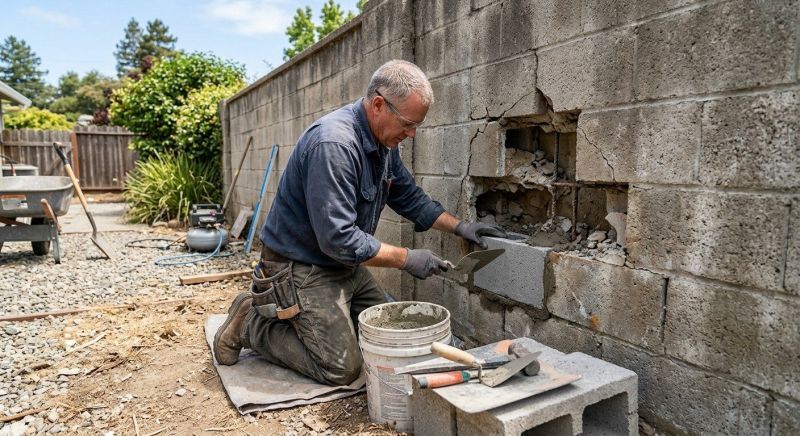 Masonry Wall Repair in Clarksville, TN
