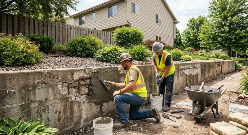 Rock Wall Repair in Clarksville, TN