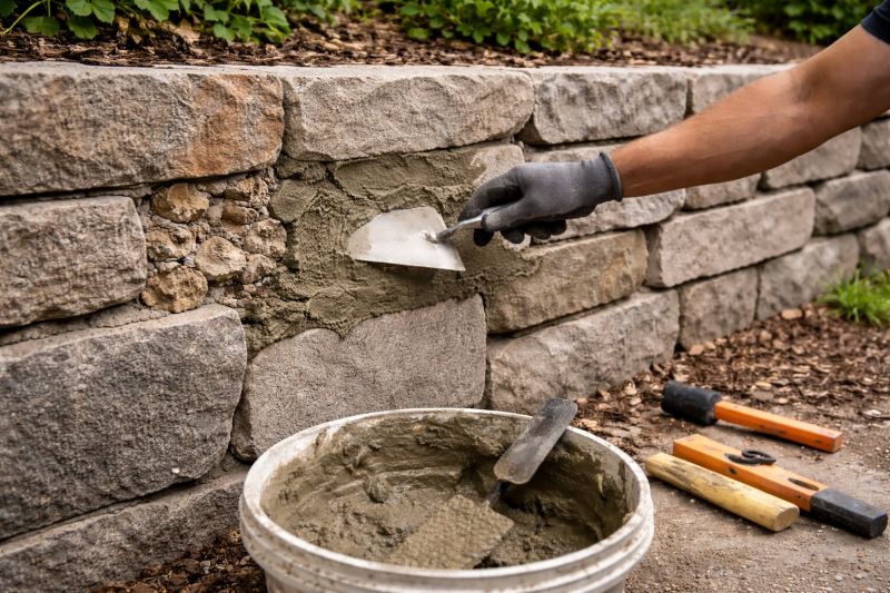 Stone Column Repair in Clarksville, TN