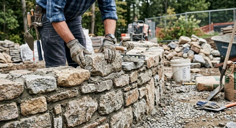 Stonework Installation in Clarksville, TN